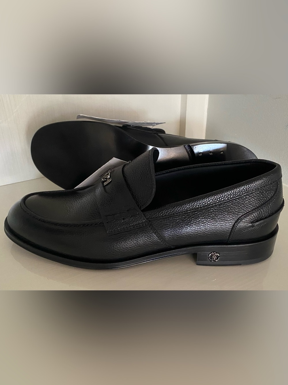 Roberto Cavalli slip on loafers. Brand New. Size 10.